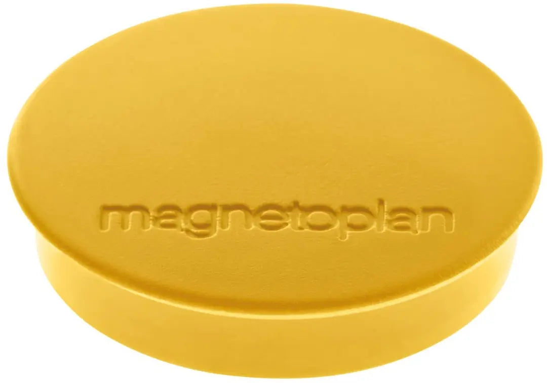 MAGNETOPLAN Magnet Discofix Standard 30mm 1664202 gelb ca. 0.6 kg 10 Stk.