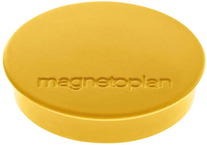 MAGNETOPLAN Magnet Discofix Standard 30mm 1664202 gelb ca. 0.6 kg 10 Stk.