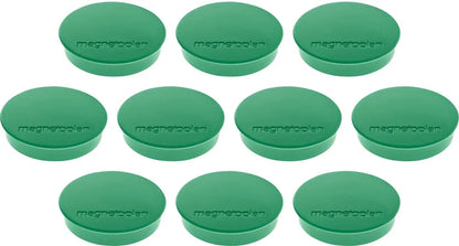 MAGNETOPLAN Magnet Discofix Standard 30mm 1664205 grün, ca. 0.7 kg 10 Stk.