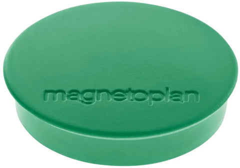 MAGNETOPLAN Magnet Discofix Standard 30mm 1664205 grün, ca. 0.7 kg 10 Stk.