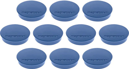 MAGNETOPLAN Magnet Discofix Standard 30mm 1664214 dunkelblau, ca. 0.7 kg 10 Stk.
