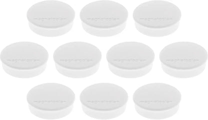 MAGNETOPLAN Magnet Discofix Hobby 24mm 1664500 weiss, ca. 0.3 kg 10 Stk.