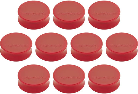 MAGNETOPLAN Magnet Ergo Large 10 Stk. 1665006 rot 34mm