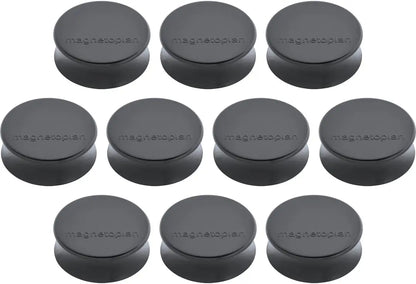 MAGNETOPLAN Magnet Ergo Large 10 Stk. 16650101 felsgrau 34mm