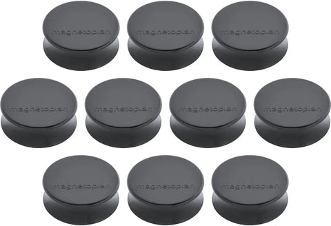 MAGNETOPLAN Magnet Ergo Large 10 Stk. 16650101 felsgrau 34mm