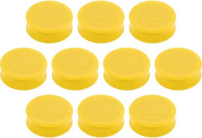 MAGNETOPLAN Magnet Ergo Large 10Stk. 16650102 goldgelb 34x17.5mm
