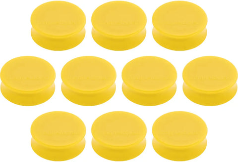 MAGNETOPLAN Magnet Ergo Large 10Stk. 16650102 goldgelb 34x17.5mm