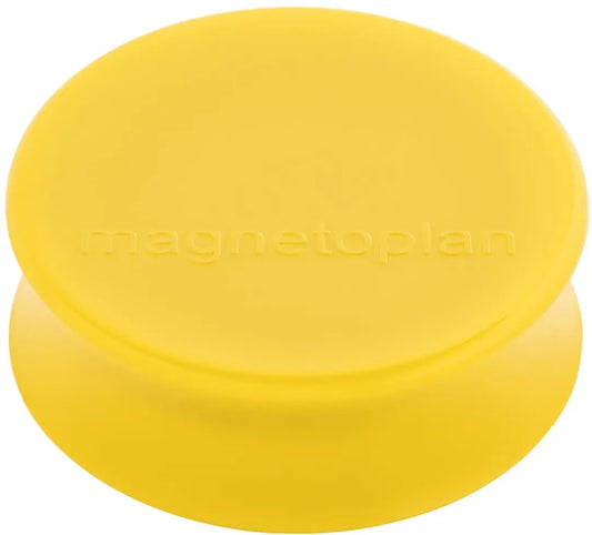 MAGNETOPLAN Magnet Ergo Large 10Stk. 16650102 goldgelb 34x17.5mm