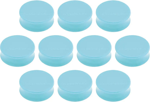 MAGNETOPLAN Magnet Ergo Large 10Stk. 16650103 babyblau 34x17.5mm