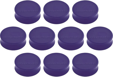 MAGNETOPLAN Magnet Ergo Large 10Stk. 1665011 violett 34x17.5mm