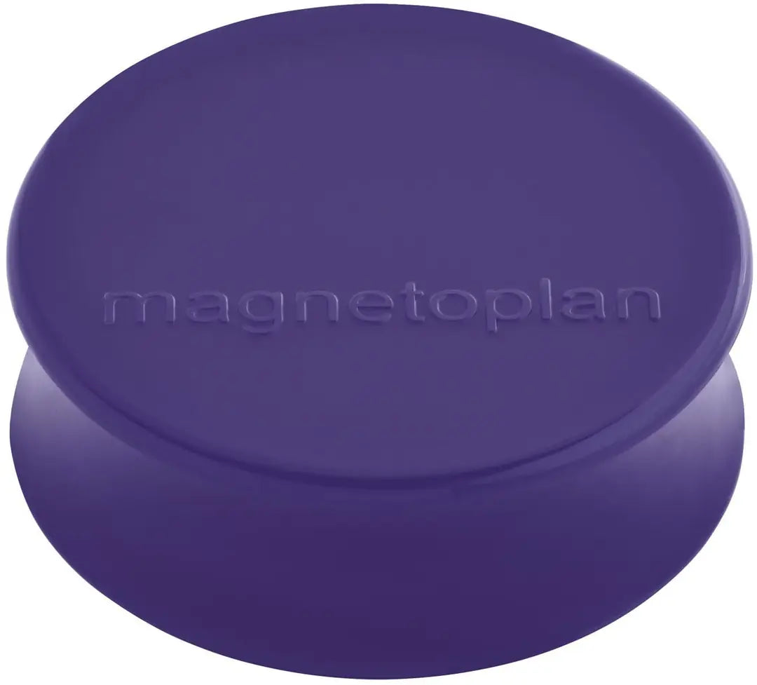 MAGNETOPLAN Magnet Ergo Large 10Stk. 1665011 violett 34x17.5mm