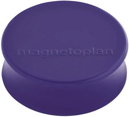 MAGNETOPLAN Magnet Ergo Large 10Stk. 1665011 violett 34x17.5mm