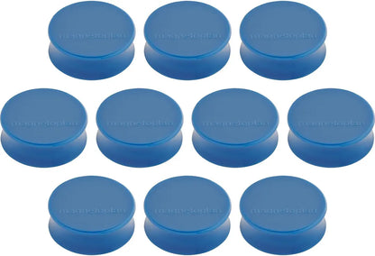 MAGNETOPLAN Magnet Ergo Large 10 Stk. 1665014 dunkelblau 34mm