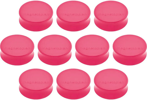 MAGNETOPLAN Magnet Ergo Large 10Stk. 1665018 pink 34x17.5mm