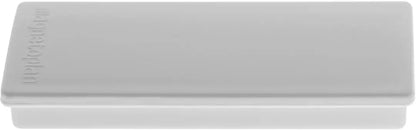 MAGNETOPLAN Rechteck-Magnethalter 1665101 grau 10 Stk.