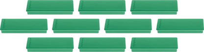 MAGNETOPLAN Rechteck-Magnethalter 1665105 grün 10 Stk.