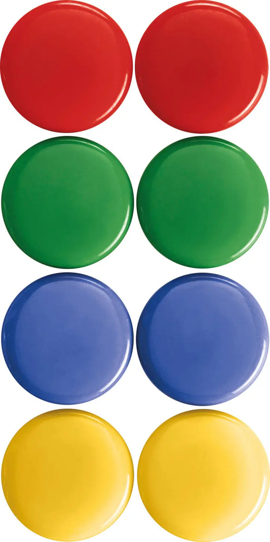 MAGNETOPLAN Signalmagnete 16663 ass. D=30mm 8 Stk.