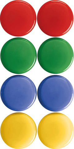 MAGNETOPLAN Signalmagnete 16663 ass. D=30mm 8 Stk.