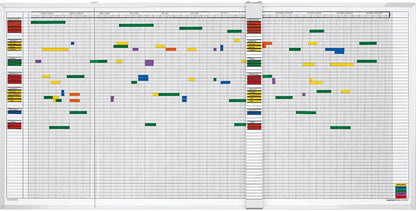MAGNETOPLAN Urlaubs/Aktivitätenplaner 3703355 5 Tage, 60 MA 1500x750mm