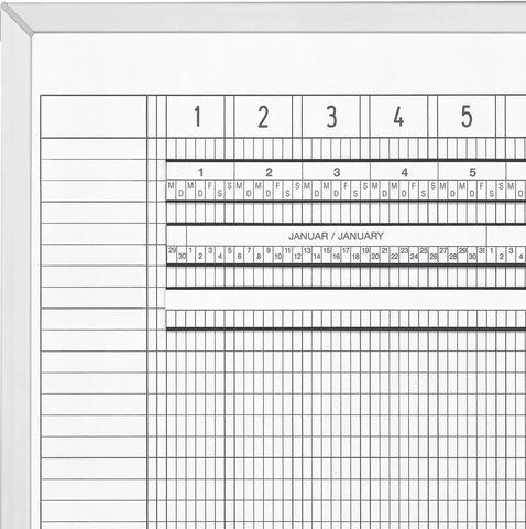 MAGNETOPLAN Urlaubs/Aktivitätenplaner 3707055 7 Tage, 45 MA 2000x600mm