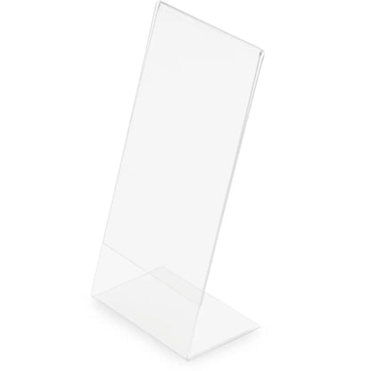 MAGNETOPLAN Tischaufsteller Acryl DIN lang 43101 schräg, hoch