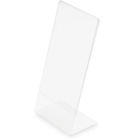 MAGNETOPLAN Tischaufsteller Acryl DIN lang 43101 schräg, hoch