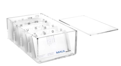 MAUL Visitenkartenbox 1956305 Acryl