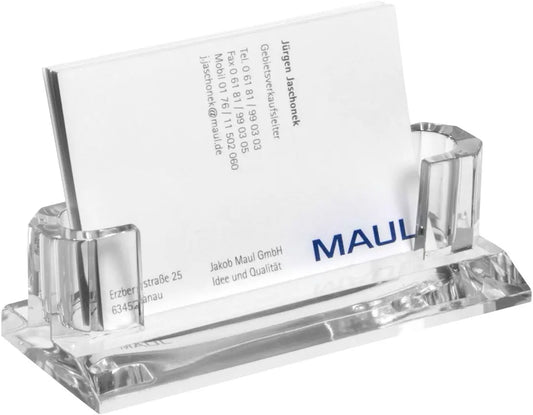 MAUL Visitenkarten-Halter Acryl 19594 05 glasklar