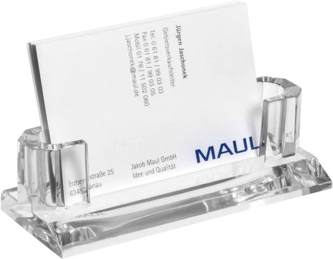 MAUL Visitenkarten-Halter Acryl 19594 05 glasklar
