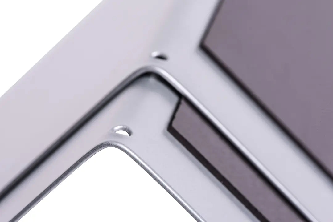 MAUL Buchstütze magnethaftend 3506595 14x12x14cm silber 2 Stk.