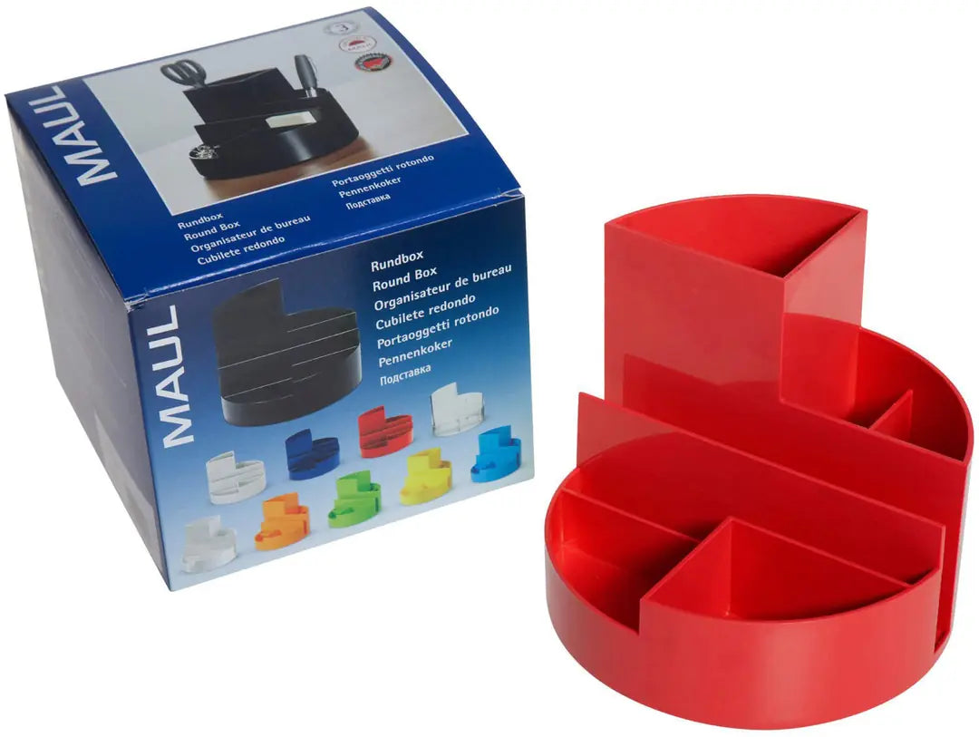 MAUL Rundbox 4117625 rot 6 Fächer