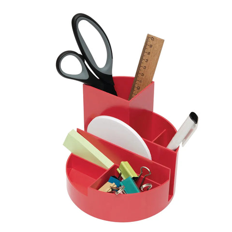 MAUL Stifteköcher Recycle 4117625.ECO 6 Fächer, rot