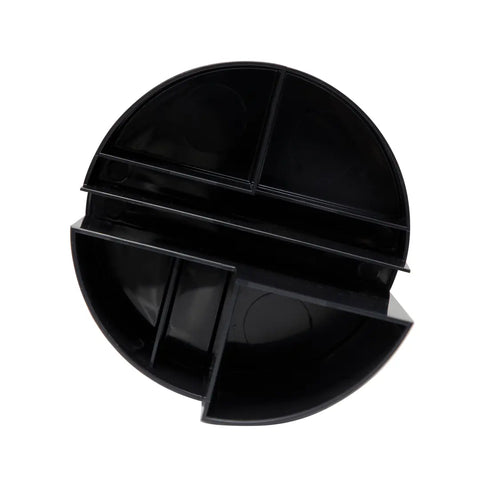 MAUL Stifteköcher Recycle 4117690.ECO 6 Fächer, 14cm,12.5cm,schwarz