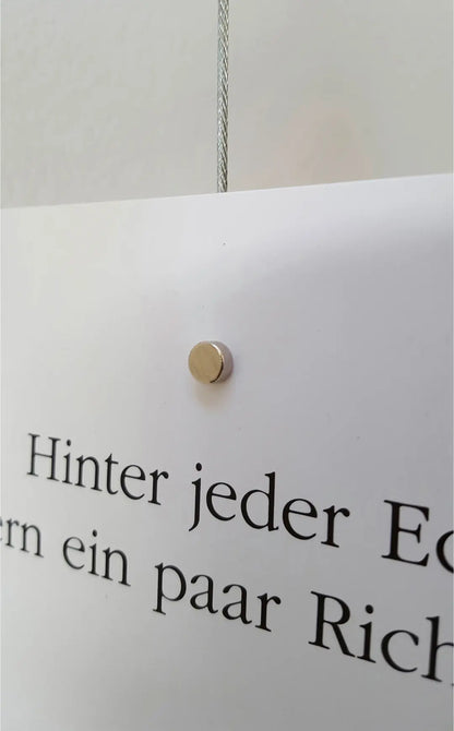 MAUL Neodym-Magnet 10x3mm 6166396 2kg Haftkraft, 10 St./Set