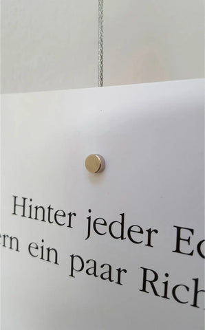 MAUL Neodym-Magnet 10x3mm 6166396 2kg Haftkraft, 10 St./Set