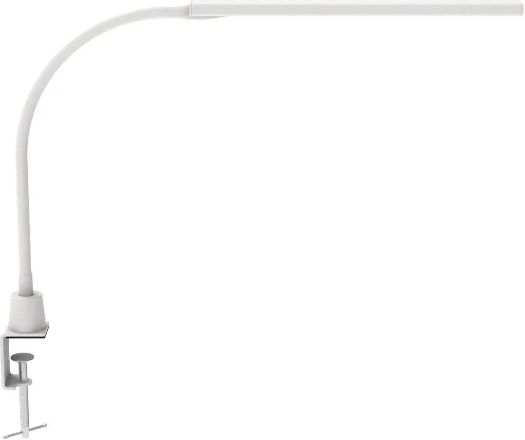 MAUL LED-Tischleuchte MAULpirro 8202602 weiss, dimmbar, Klemmfuss