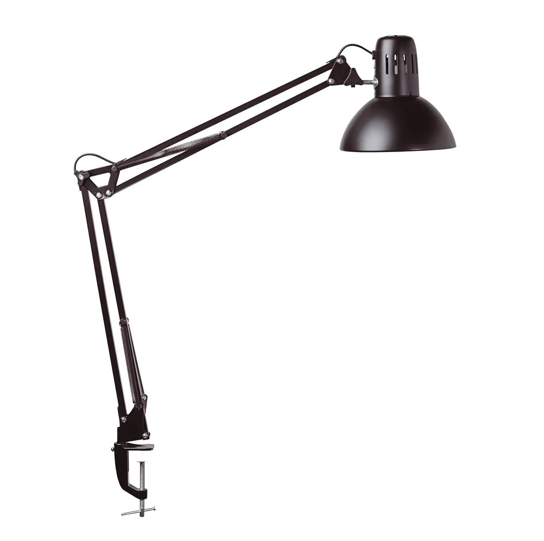 MAUL Tischleuchte MAULstudy 8230590 schwarz, E27, Klemmfuss