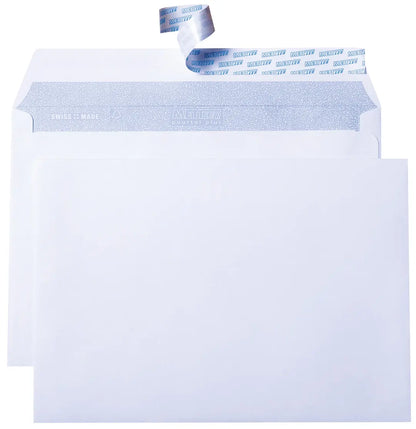 METTLER Couvert ohne Fenster C5 8066 100g,ultraweiss,Kleber 500 St.
