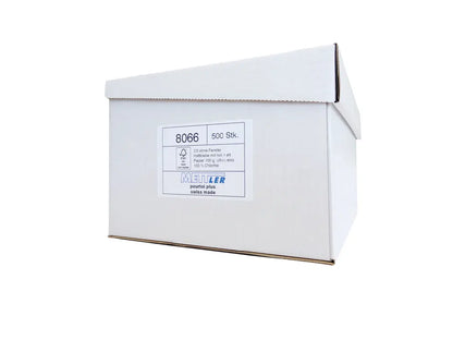 METTLER Couvert ohne Fenster C5 8066 100g,ultraweiss,Kleber 500 St.