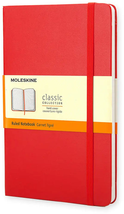 MOLESKINE Notizbuch Classic A6 000-0 liniert rot