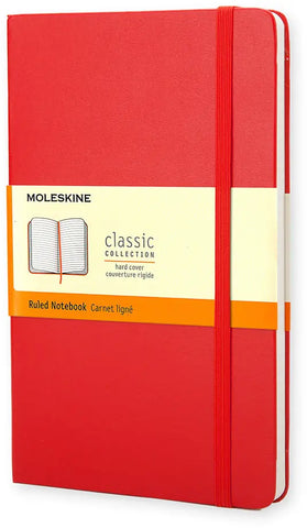 MOLESKINE Notizbuch Classic A6 000-0 liniert rot