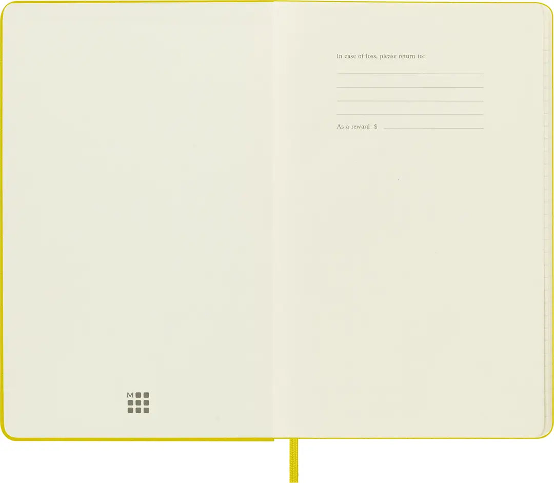 MOLESKINE Notizbuch Color 13x21cm 56598853049 gelb, liniert, 192 Blatt, HC