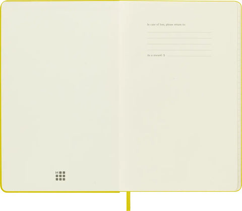 MOLESKINE Notizbuch Color 13x21cm 56598853049 gelb, liniert, 192 Blatt, HC