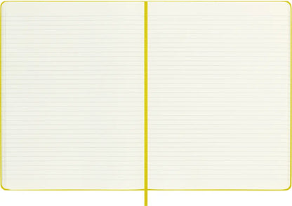 MOLESKINE Notizbuch Color 25x19cm 56598853056 gelb, liniert, 192 Blatt, HC