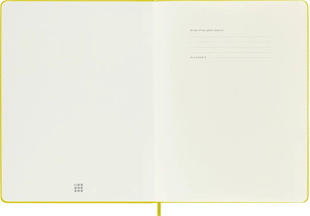 MOLESKINE Notizbuch Color 25x19cm 56598853056 gelb, liniert, 192 Blatt, HC