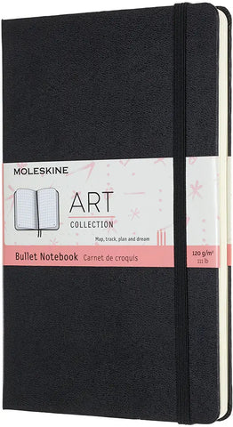 MOLESKINE Notizbuch Bullet A5 603357 punkte schwarz, 160 Seiten