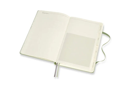MOLESKINE Themen Notizbuch 21,4x13,2cm 620237 grün, 400 Seiten