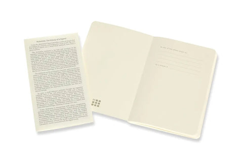 MOLESKINE Notizheft 2x 14x1.1x9cm 620510 blanko, korall/marine, 80 S.