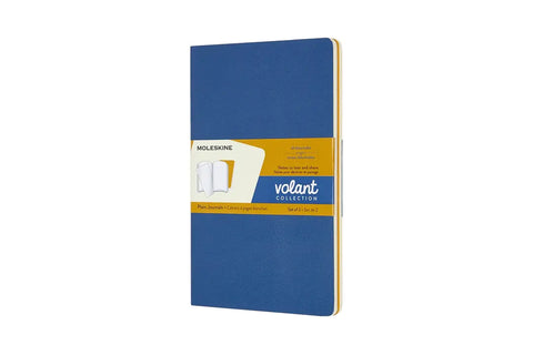 MOLESKINE Notizheft 2x 21x13cm 620602 blanko,feilchen/bernst.,96 S.
