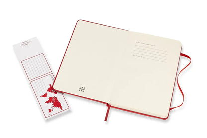 MOLESKINE Notizbuch Medium 18,2x11,8cm 626628 liniert, scharlachrot, 208 S.